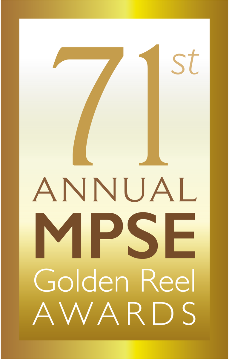 MPSE1953's tweet photo. Congratulations to the nominees of the 71st Golden Reel Awards!

Your outstanding work continues to inspire us all. 

See the full list of nominees here: https://t.co/A7VxtCtBOl

#mpse #sound #soundediting #goldenreels https://t.co/uRYOcx7vLU