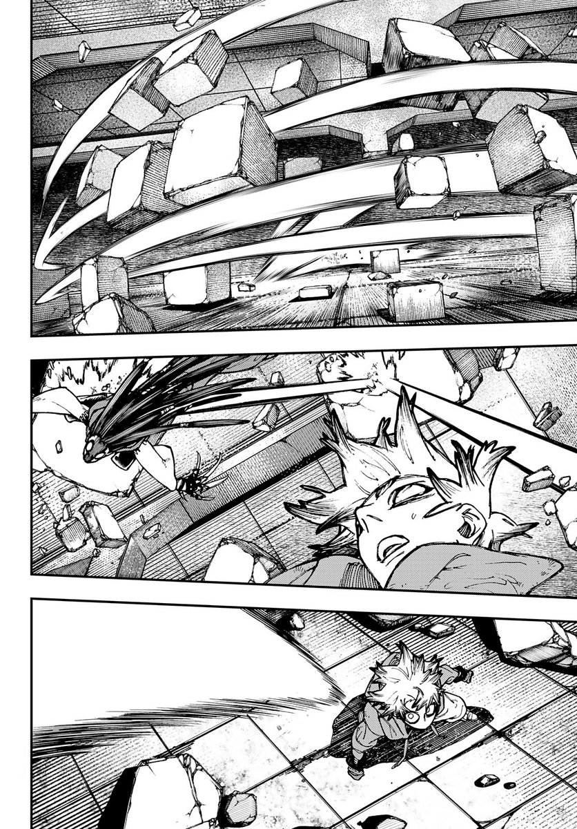 I gotta prop up Gachiakuta man. This manga's got the rawest sense of detail and paneling I've ever seen on top of incredible action flow. I love the story premise of outcasts who find value in literal trash like them as well, it's great. Need more people to read it. 