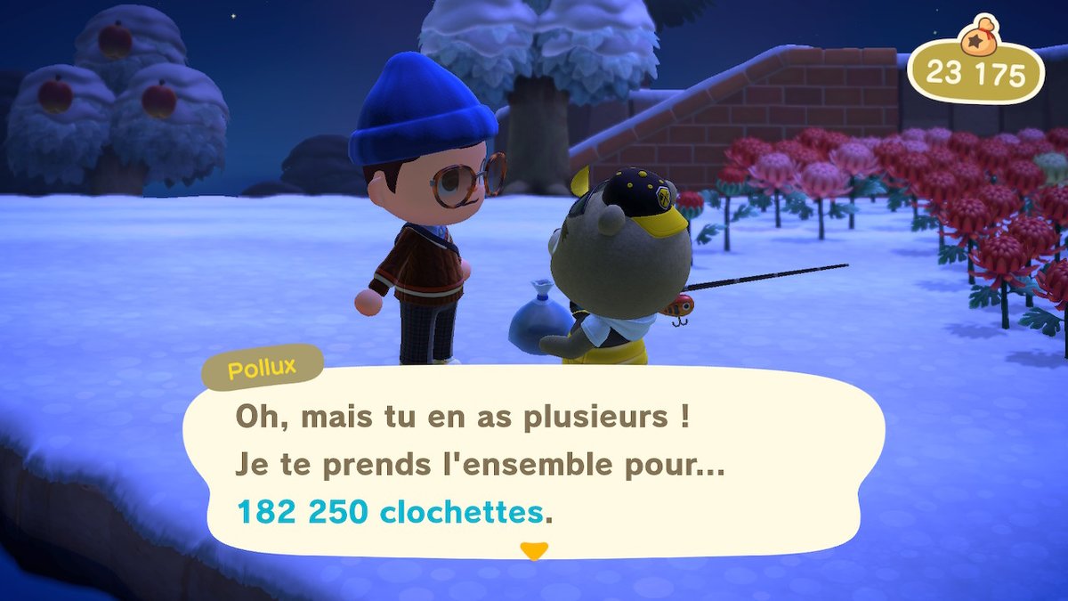 dellmopv's tweet photo. Pollux est plus riche que Tom Nook ?
Je vais le ruiner !!!
#AnimalCrossing #ACNH #NintendoSwitch https://t.co/Q33IPwQ51O