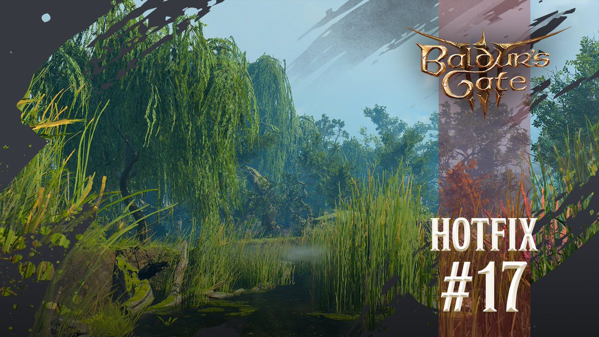 Thank you for sharing your feedback with us! We have amended the Hotfix #17 patch notes to make sure that we’re remaining transparent, and can provide you with further clarification in relation to some of the fixes. Read the updated patch notes here: larian.club/Hotfix17