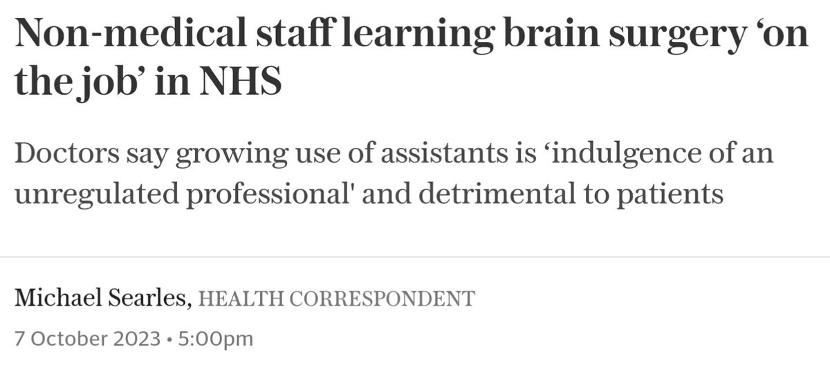As a result, and an effectively unrestricted scope of practice, MAPs have been used in inappropriate roles—especially in the last few years. We have seen notable examples such as PAs involved in neurosurgery. Some of these say they are learning anatomy on the job.
