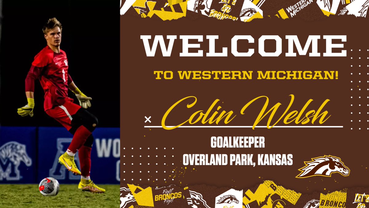 WMUMensSoccer's tweet photo. Welcome to WMU Colin!

#BroncosReign https://t.co/naHfZh7Za1