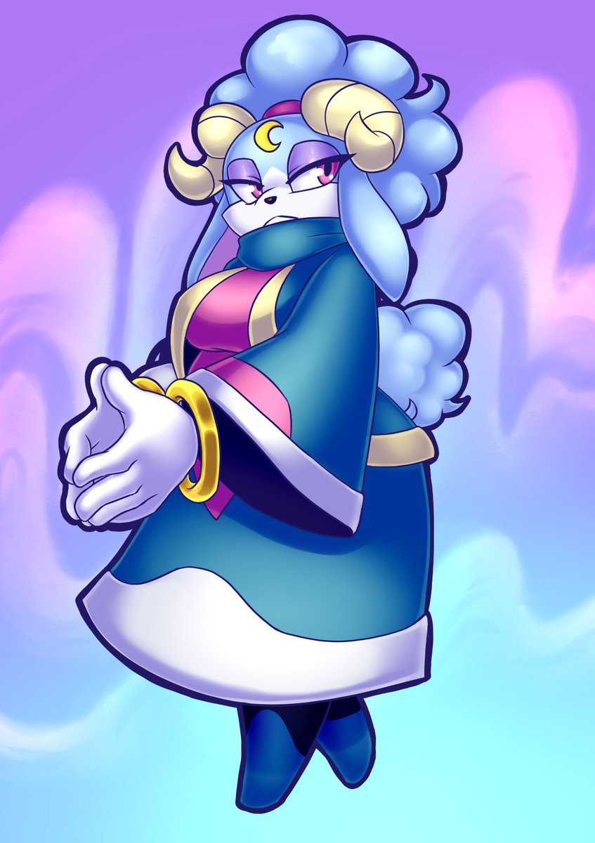 SheepAstral's tweet photo. [Insert wet dream joke here] 💙💜💛 #furry #furryart https://t.co/FZj1vjol3S
