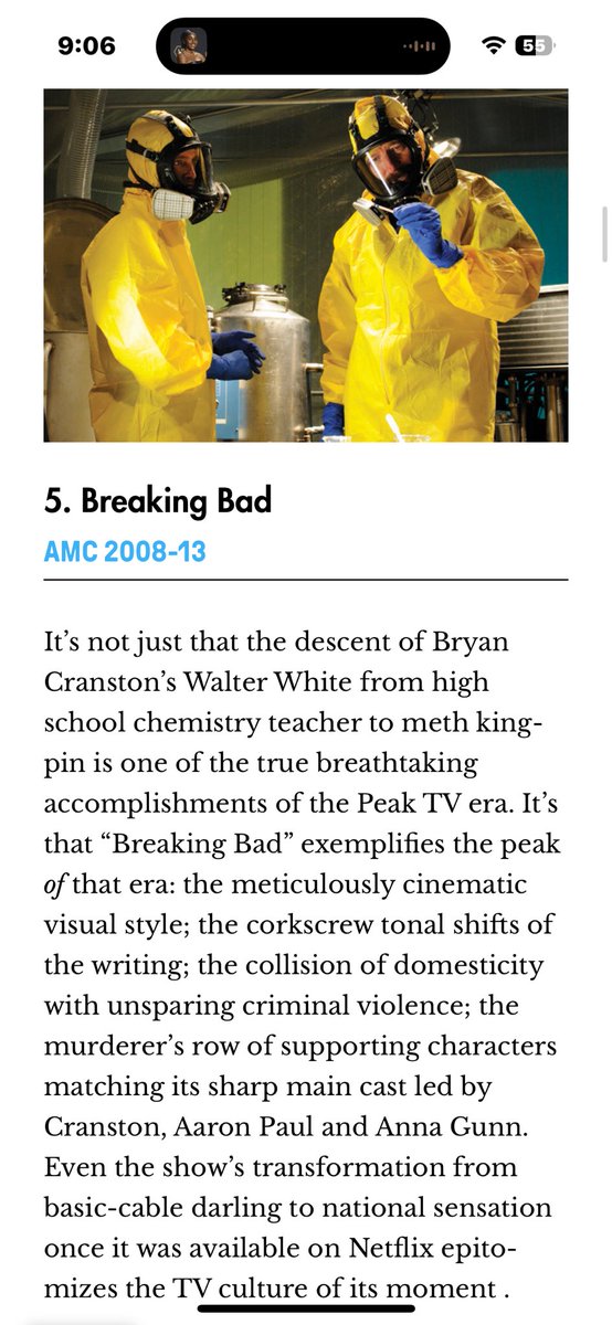 NMFilmOffice's tweet photo. Did you see @variety named the “Best TV Shows of All Time?”
Not only one, but two NM filmed productions made the list, and one in the top 5!
Congratulations Breaking Bad and Stranger Things 🎬
#FilmedInNM https://t.co/q4w8rLAO3b