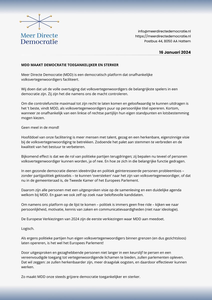 Meer Directe Democratie tweet media