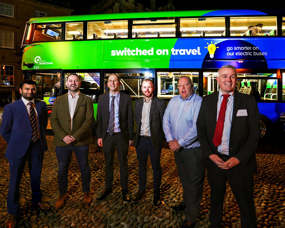 One of the biggest UK fleets of electric buses outside London - which includes 104 <a href="/Wright_bus/">Wrightbus</a> StreetDeck and GB Kite Electroliners for <a href="/OxfordBusCo/">Oxford Bus Company</a>, has been launched in Oxford by <a href="/TheGoAheadGroup/">The Go-Ahead Group</a> 

Read more: wrightbus.com/en-gb/Wrightbu…
#Wrightbus #Oxfordbus #DrivingAGreenerFuture
