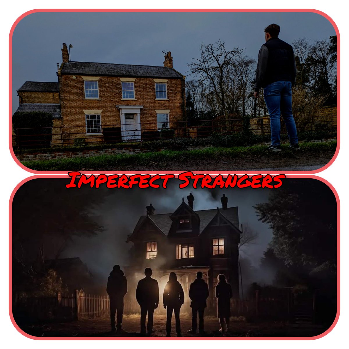 The vision Vs reality, we have been so lucky to find this amazing location Imperfect Strangers 2024 #ukfeaturefilm #vpacproductions #productionhaus