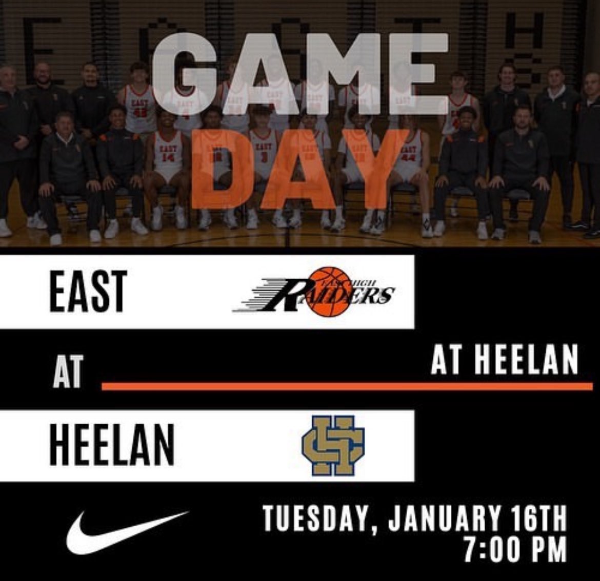 ITS GAMEDAY RAIDERS!! Show up and be loud!! 🧡🖤