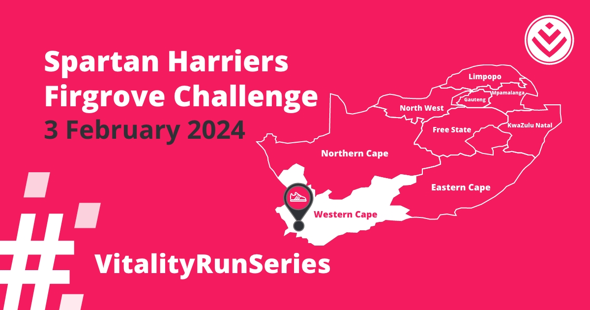 🍇 Winelands harvest season + running = happiness! 🕺🏽 Enter the Spartan Harriers Firgrove Challenge with @Vitality_SA before midnight on Sunday 21 January 2024 👉 parkrun.me/phf0s #TeamVitality #LivelifewithVitality #twenty20more