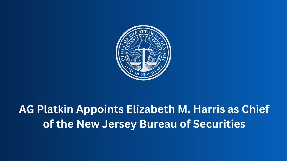 Attorney General Matt Platkin on X: "AG Platkin today appointed ...