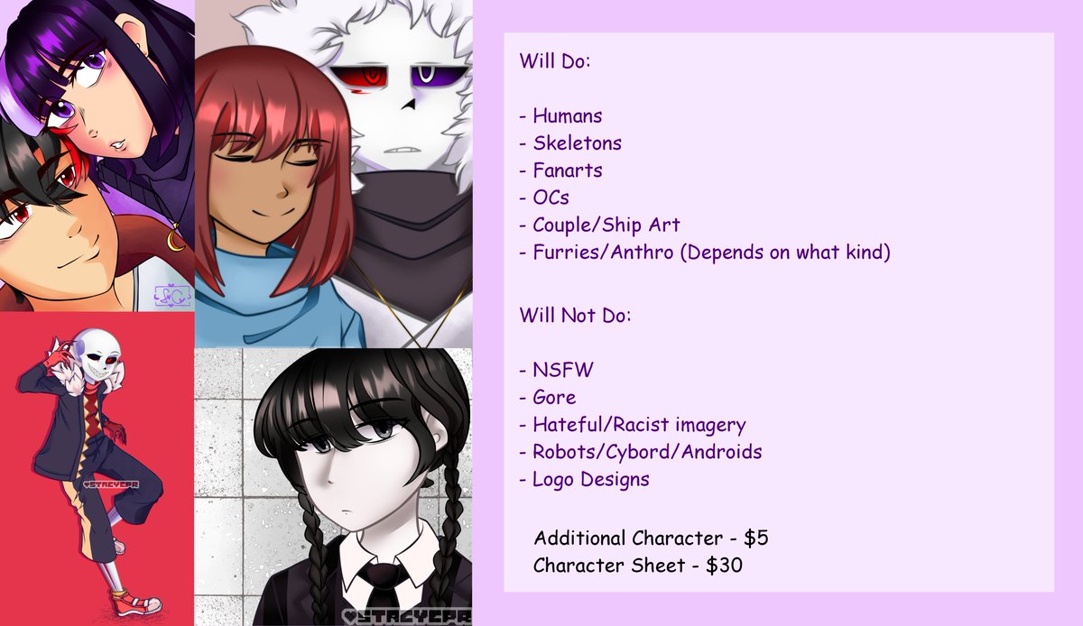 CprStacy's tweet photo. Commissions Open again!! Help me for me to provide my personal and, especially, school expenses. Feel free to DM me! 
#artcommission #commissionsopen #commissionart #digitalart https://t.co/XcQ1rdRtPb