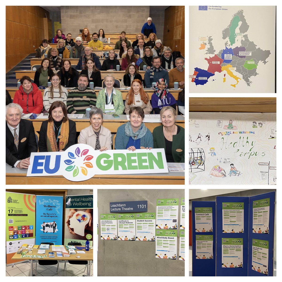 Delighted to host our @EUGREENalliance Work Package 8 partners alongside our National colleagues from @HealthyCampusIE & @NStEPie @ATUDonegal_ 🤩
@atu_ie @ntutorr