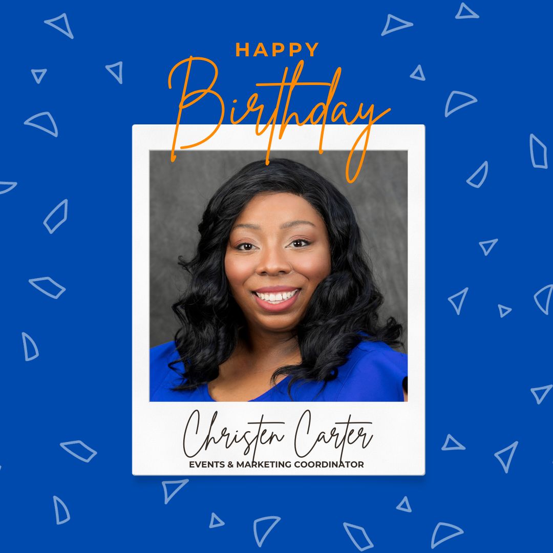 Sending very special birthday wishes to our Events and Marketing Coordinator, Christen Carter! 🥳🎂