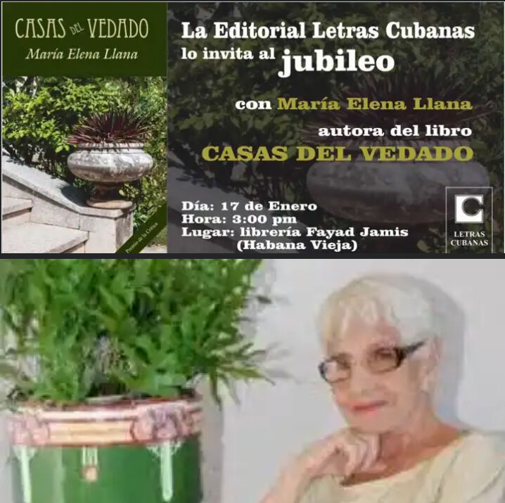 YanelisELC's tweet photo. Saludos amigos, les recordamos que mañana celebraremos el cumpleaños de María Elena Llana, Premio Nacional de Literatura 2023 en el espacio El jubileo de Letras Cubanas conducido por Fernando Rodríguez Sosa. 
Aquí está la invitación 👇
#LeerEsCrecer https://t.co/Vm9rpqSd0m