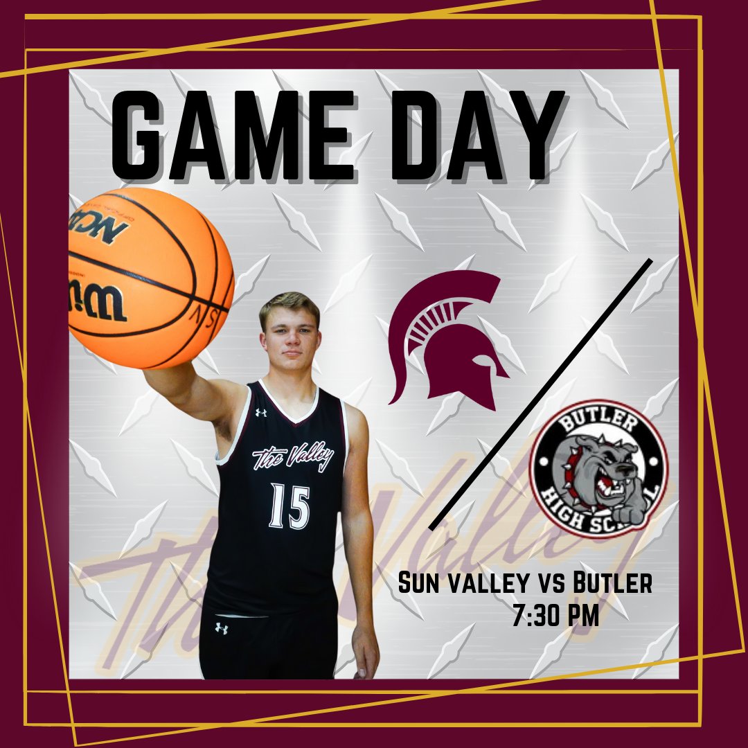 GAME DAY IN THE VALLEY  

🆚 Butler
📍 Sun Valley High School 
⏰ 7:30 PM