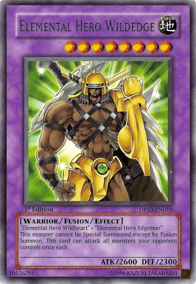 every_ygocard's tweet photo. Elemental HERO Wildedge https://t.co/IzECxQBzKd