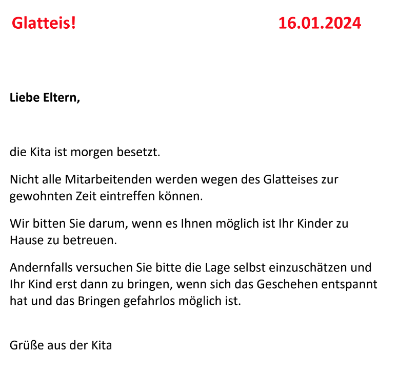 LieselWeppen's tweet photo. Ein kleiner Rant um diesen unglaublich ätzenden Tag abzuschließen...

Eine ehrliche Frage: Wird eigentlich aktuell etwas ins Trinkwasser geschüttet, das die Leute total verblödet?
Und fickt unsere Regierung eigentlich mit Vorsatz die Gehirne der Menschen?

Heute Mittag ne Cell Broadcast Nachricht...
Cell Broadcast wurde uns mal verkauft als

"Neues Warnsystem für Katastrophen in Deutschland"

Vor welcher verfickten Katastrophe wurde ich gewarnt? Fucking Glatteis. GLATTEIS!!!

Dann die MIMIMIMIMAIL unserer Kita. Eine Kita die gefühlt jede zweite Woche darum bettelt, dass man den Nachwuchs zu Hause betreuen soll oder 3 Stunden früher abholen mag.

Ihr dauerkranken und gut geschützten Blitzbirnen: Wenn ich das am laufenden Meter könnte, wäre mein Kind nicht in der Kita, ihr Vollpfostenden!

Gerade Anruf vom Schwimmbad: Schwimmtraining für meinen Sohn fällt aus.
Warum?
Ihr kommt nicht drauf...GLATTEIS!!!
Im Hallenbad??? Um das Schwimmerbecken herum???

Habe nur ich das Gefühl, dass seit dieser unsäglichen C19 Scheiße gefühlte 8 von 10 Leuten förmlich darauf warten, irgendeinen Grund geliefert zu bekommen um nicht arbeiten oder die wohlige Wohnung verlassen zu müssen?
Heute 3 Krankmeldungen in meinem Team. Ich zitiere: Ich fühle mich nicht so gut, da bahnt sich etwas an.

DA BAHNT SICH ETWAS AN...
Lasst euch mal alle ein paar Eier, Eierstöcke oder was auch immer wachsen, ihr Lappen!

Der Staat hat sich eine große Gruppe an Menschen erschaffen, die schon mit den simpelsten Lebensrisiken überfordert sind und diese vermeiden wollen...und sich nach einem beschützenden Staat sehnen, der sie vor allem Ungemach der Welt schützt. Wie ein guter Papa...

Arbeitscheue Lebensphobikende wohin man sieht.

Kalt draußen? GEFÄHRLICH...und räääächts!
Nass draußen? KLIMA...und räääääächts!
Trocken? MEGA GEFÄHRLICH...weil Klima...und rääääächts!
Glatteis? Katastrophe!!!...und räääächts wenn man das Kind trotzdem abgibt. Weil Kinder sind rääääächts wegen CO2
Blauer Himmel? Räääääächts....weil AfD nah!
Bewölkt? MEGARÄÄÄÄÄÄCHTS weil der Solarstrom ausfällt! Außerdem klingt "grau" wie "blau"...also erneute AfD Nähe!

Man hat kollektiv den Verstand verloren, wir werden von einer Gruppe von Menschen regiert, die man vor 30 Jahren noch in die Geschlossene eingewiesen hätte und Teile der Bevölkerung leben diese Scheiße, die nichtmal mehr als Satire durchgeht, auch noch mit.

Ich glaube, ich sage das zum ersten Mal: Deutschland hat fertig!

Zeit das Licht auszumachen und die Weppens umzusiedeln. Wird mein Projekt für 2025.
