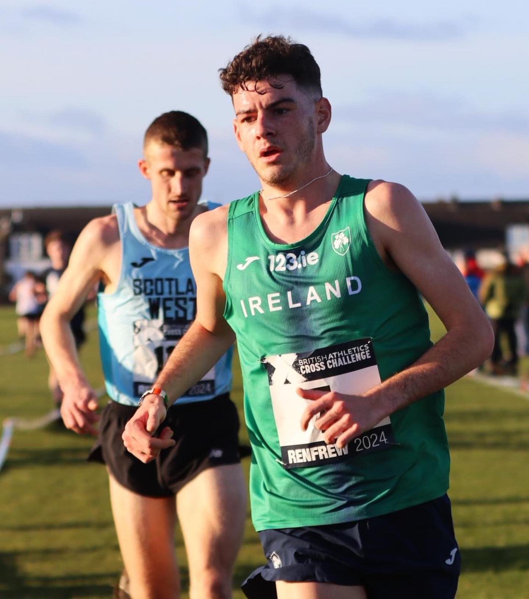 Delighted to start 2024 with my first Irish cap. ☘️☘️