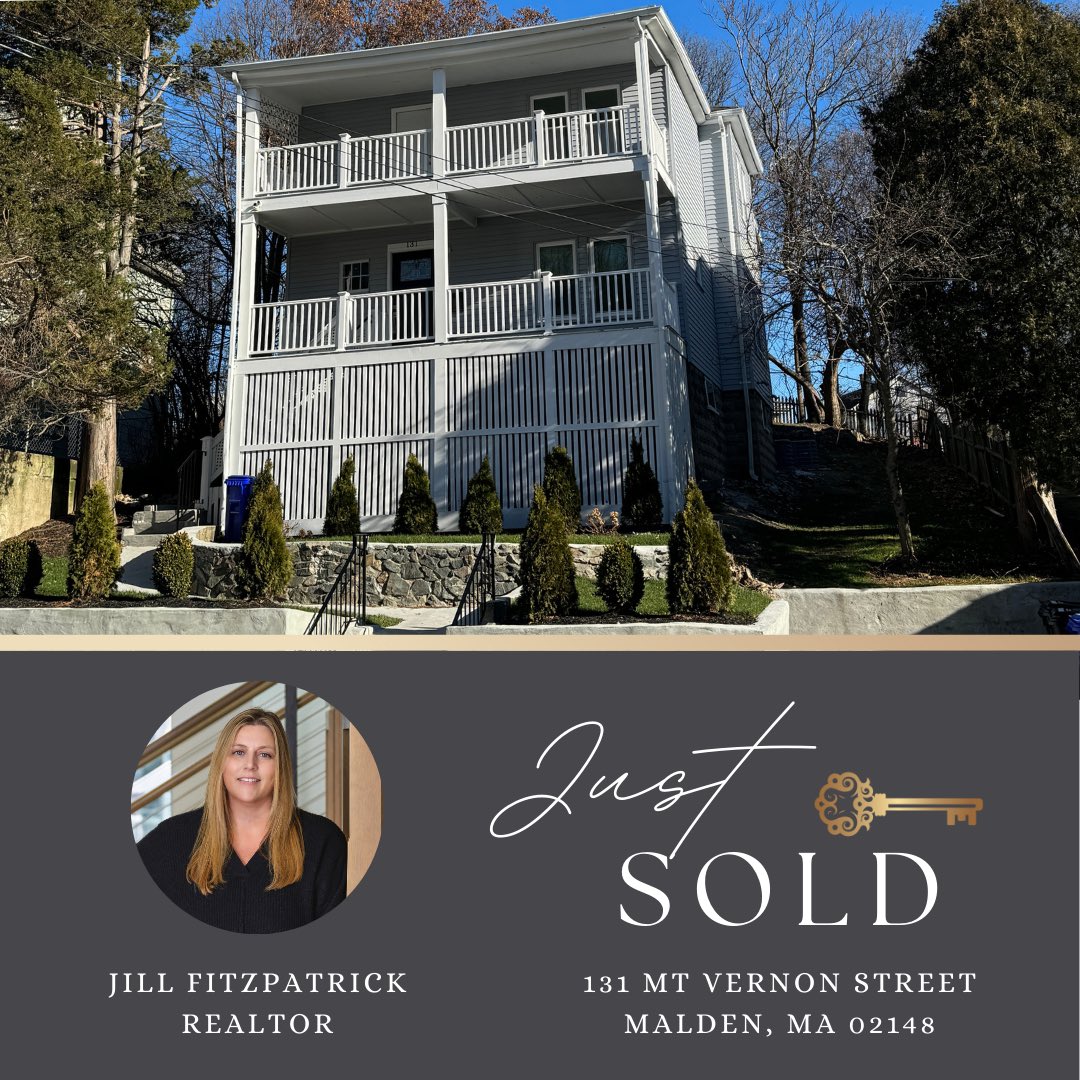 SOLD!!! A huge Congratulations to my client on his new condo!  I’m so happy we were able to find everything you were looking for within your time frame!! 

#condo #maldenma #newhome #jillfitzrealestate #boston #jillfitzpatrickrealtor #bostonrealestate #bostonrealtor  #sold #homes