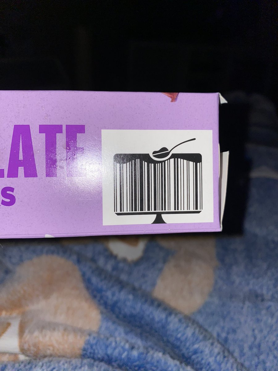 this_isruby's tweet photo. @AldiUK my household are enjoying the fun barcode designs we’ve recently discovered 😃 https://t.co/ifhoJ9ar8r