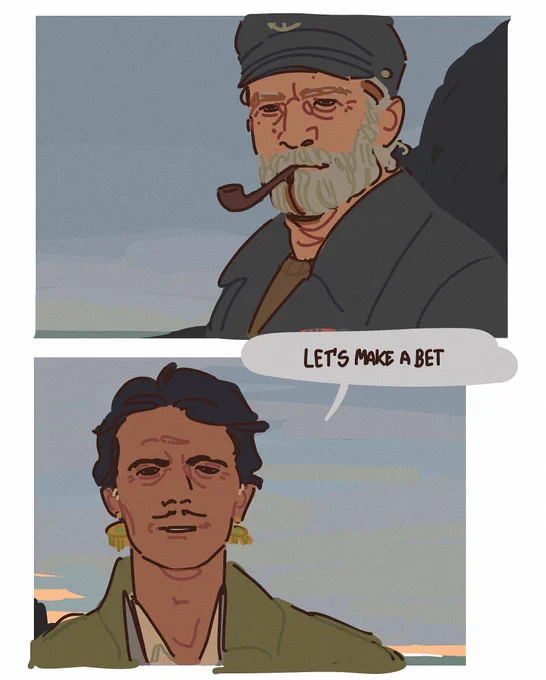 The way these were made exactly one year apart