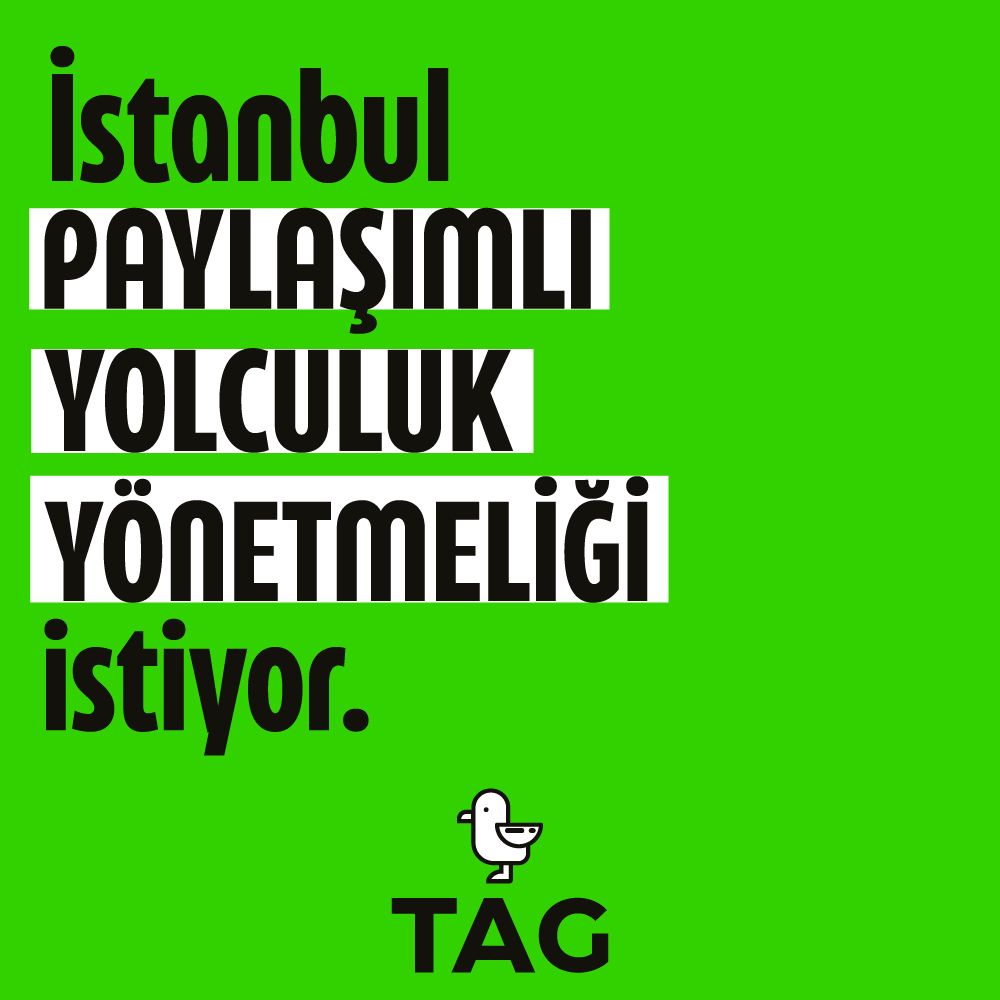 martiteknoloji's tweet photo. İstanbul Paylaşımlı Yolculuk Yönetmeliği istiyor. https://t.co/eDzFxpAEpG