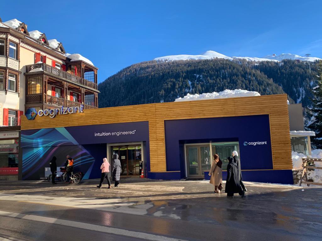 imravikumars's tweet photo. Excited to be at Davos this year for #WEF2024 @Cognizant https://t.co/avtYzsUma3