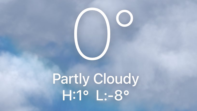 mauserranojr's tweet photo. Extremos nunca sao bons, mas sou #TimeCalor sempre!
Mesmo acostumado, vcs não tem ideia do frio q está aqui
Temperatura: 0F = -18C
Sensação térmica: -18F = -28C
Meu aquecedor não está suportando essa massa de ar frio (ártico)
A partir de terça as temperaturas tendem a subir! https://t.co/GOksRSyIC8