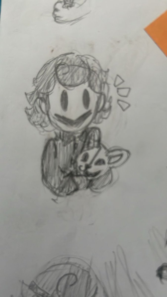 TheArtlas's tweet photo. ★ New character :3 
★ His name is "Mini human". He is a viewer of a Danganronpa RPG. The eye with a body and the boy with a mask are his two versions. 

#art #myartwork #mywork #danganronpa https://t.co/sHLAGz5Zjs