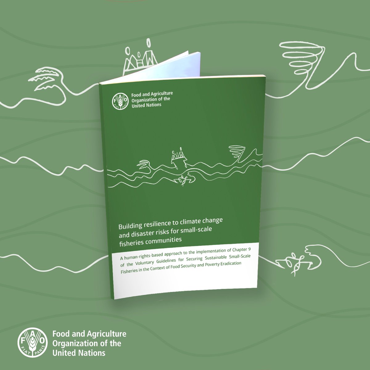 Despite progress, resilient #fisheries management lags behind amid #ClimateChange, leaving #SmallScaleFisheries among the most vulnerable.

Explore this guide for insights on buidling & strengthening their resilience 👉 bit.ly/3KFblRJ

#SSFGuidelines
#COFIFishManagement