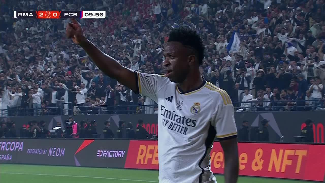 JUST TOO EASY FOR REAL MADRID!VINICIUS JR. SCORES HIS SECOND IN 10 MINUTES!! 🔥