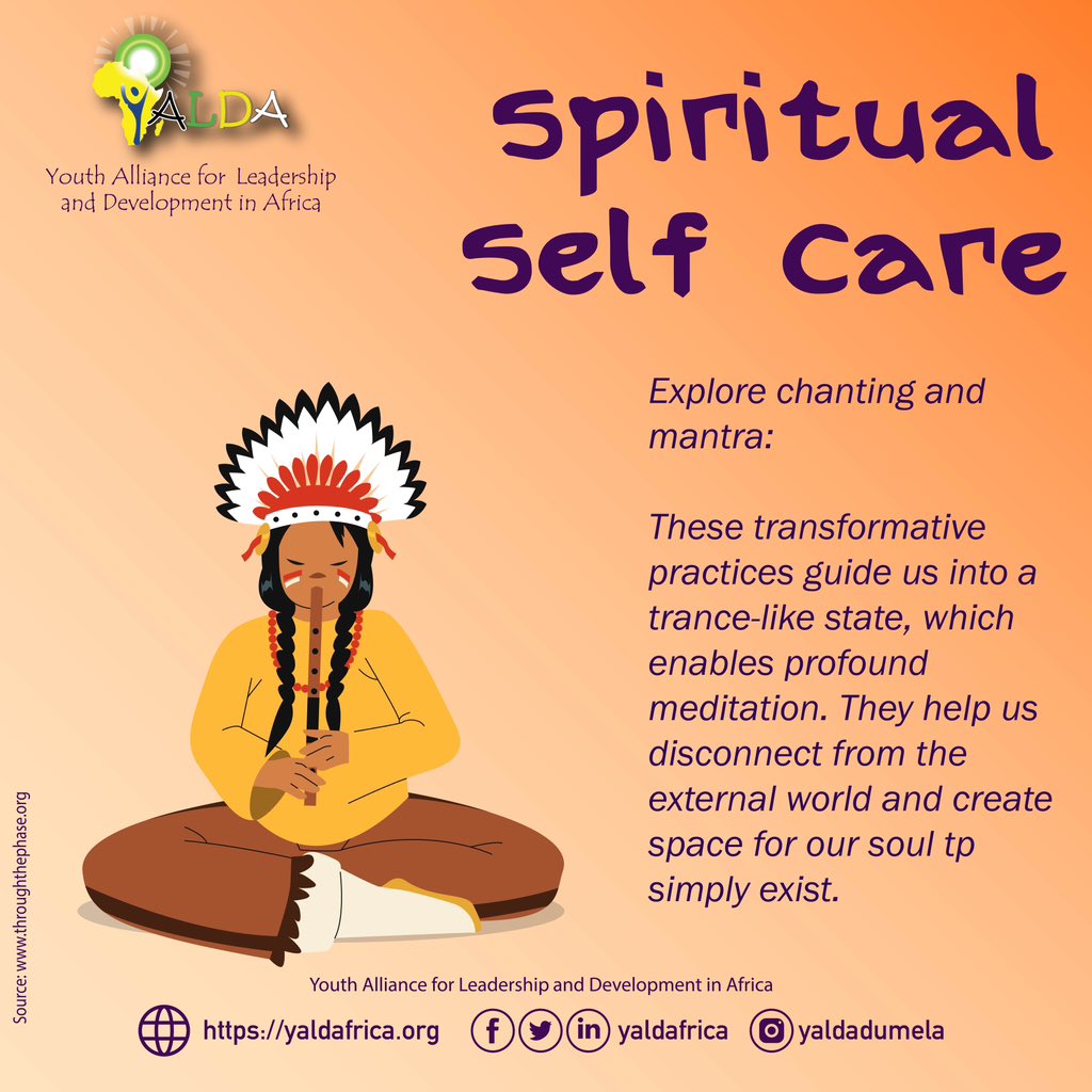 yaldafrica's tweet photo. This year explore chanting and mantra.
Chanting mantras on a regular basis is said to increase emotional and mental fortitude.
#WellnessSunday #Recharge #RechargeSunday #ShareYourThoughts #SundayCalm #yalda4health https://t.co/C3MkZa8s7I