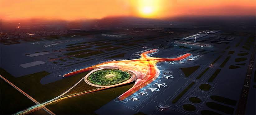 Damas y caballeros, <a href="/XochitlGalvez/">Xóchitl Gálvez Ruiz</a> apuntó en su discurso a reanudar la construcción del Nuevo Aeropuerto Internacional de la Ciudad de México en Texcoco.

¡Eso xhingao! ¡Queremos un México a la vanguardia, globalizado, xhingón! #MéxicoConX #XóchitlGálvezPresidenta2024