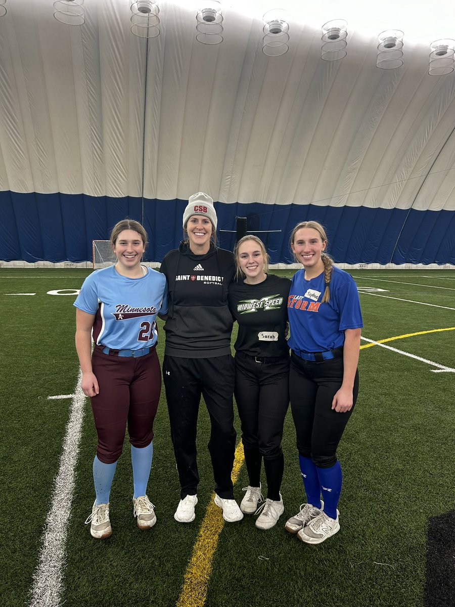 Had a great time at the <a href="/CSBSoftball/">CSB Softball</a> camp! Thank you <a href="/rclick09/">Rachael Click</a>, coaches, and players for a great experience and camp! Also had fun seeing MG teammates <a href="/SophiaWallace31/">Sophia Wallace</a> and <a href="/LaurenBeissel25/">Lauren Beissel</a>