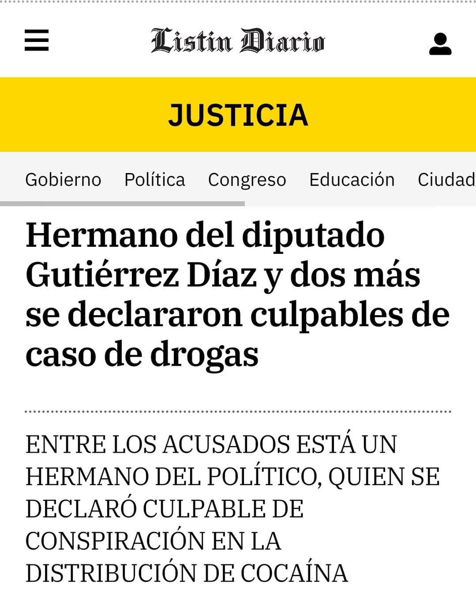 A MIGUEL GUTIÉRREZ NO LE HAN REDUCIDO SENTENCIA.

Quiero aclarar lo siguiente en torno a la supuesta reducción de pena al Diputado Miguel Andrés Gutiérrez Díaz, confundida a propósito por algunos periodistas con la reducción que le hiciera la justicia norteamericana a su hermano
