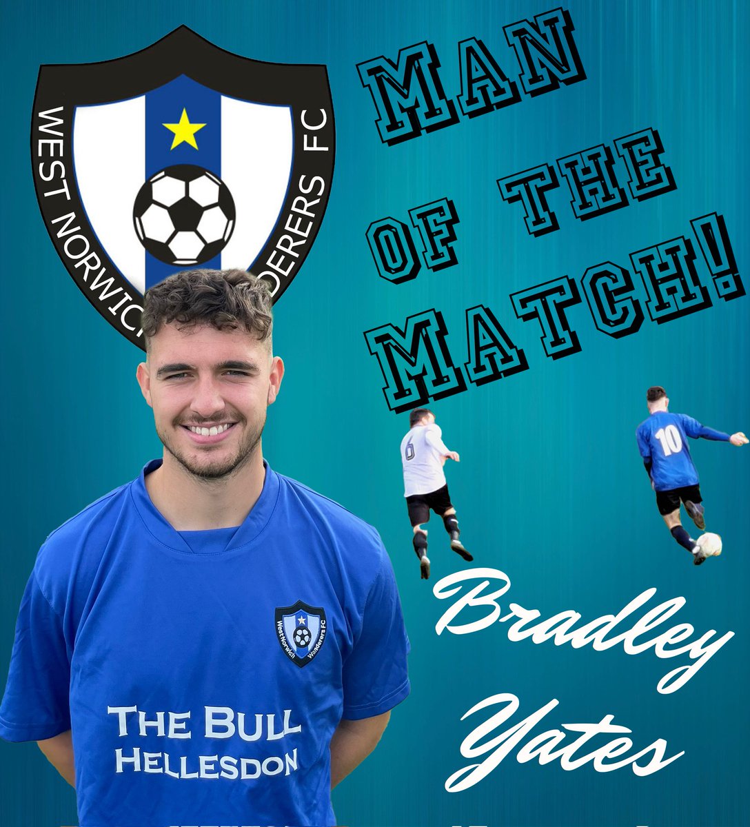 A brilliant performance from our Captain today, capped off with a well earned brace, great work Brad! 👏⚽️💙🖤
#motm #sundayleague #ndsl #norfolk #football