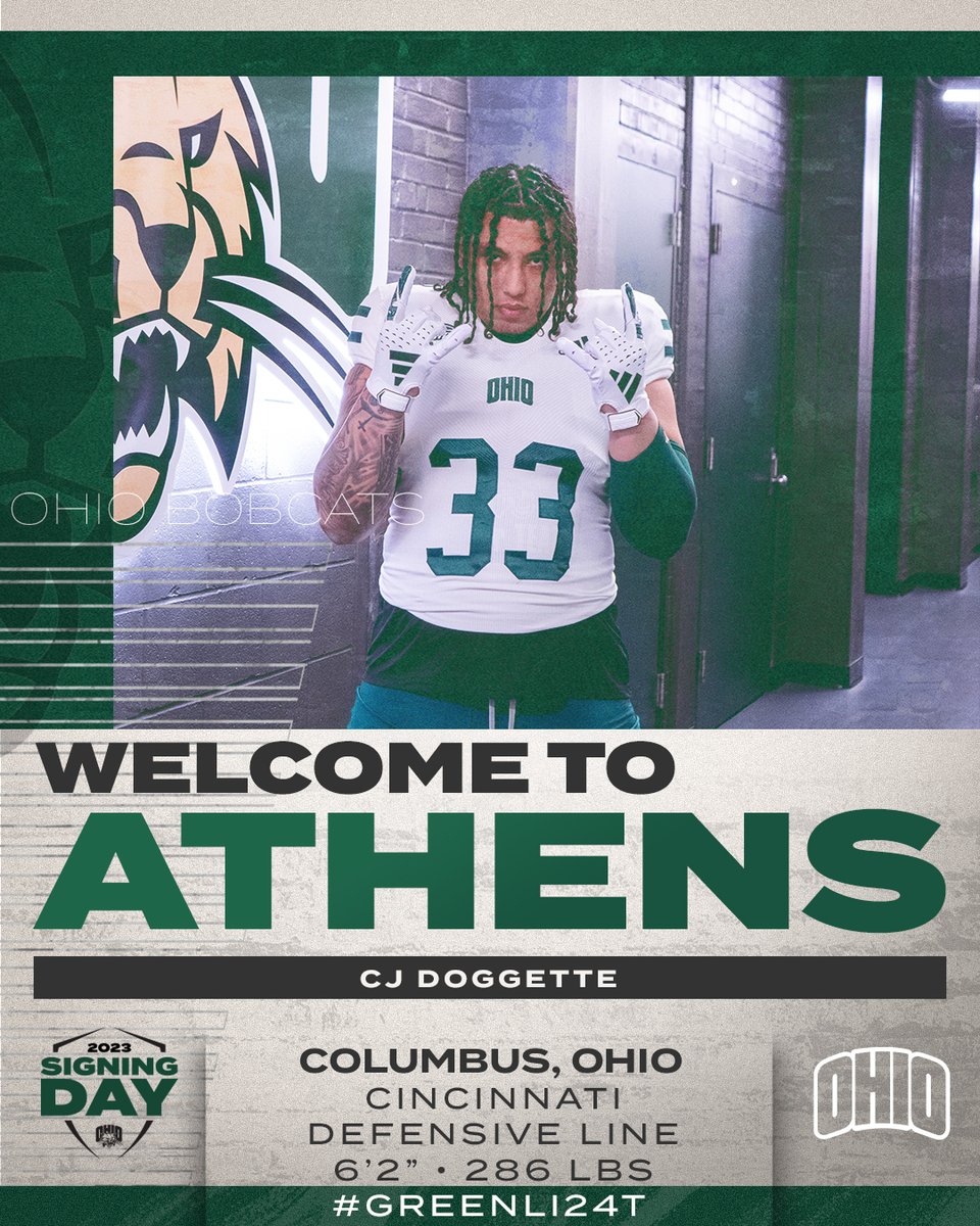 Welcome to Ohio, CJ!

<a href="/dawggette/">CJ Doggette Jr. ✞</a> | #OUohyeah