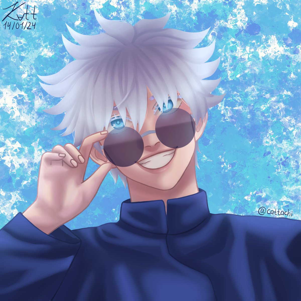 cattachi's tweet photo. #jujutsukaisen #jujutsu_kaisen #jjk #jjkfanart #gojosatoru #gojousatoru #gojo #anime #art #artwork #artist #drawing #digitalart #ArtistOnTwitter https://t.co/0pvcdEBSjD