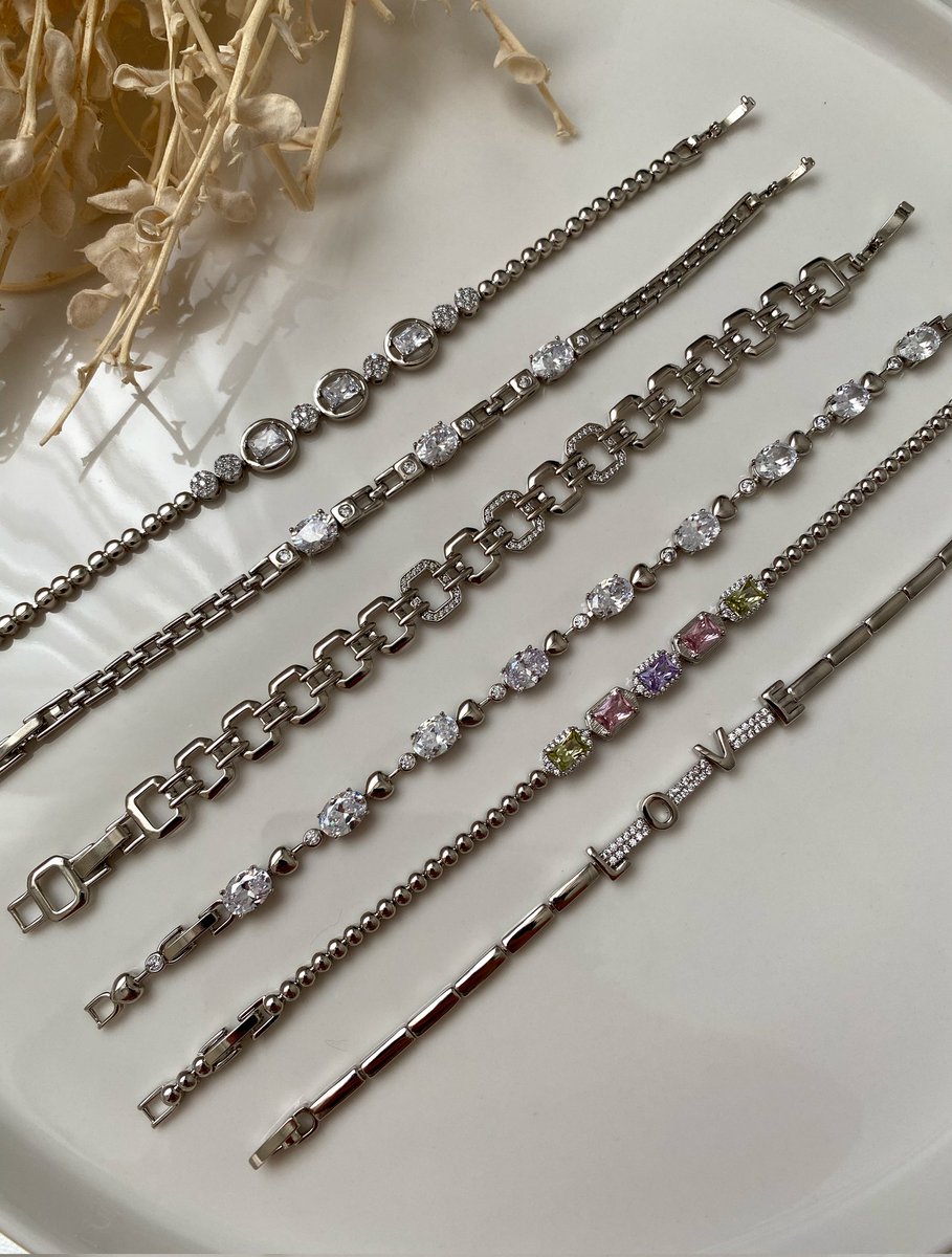 Zirkon Taş Bileklik 🥹💗