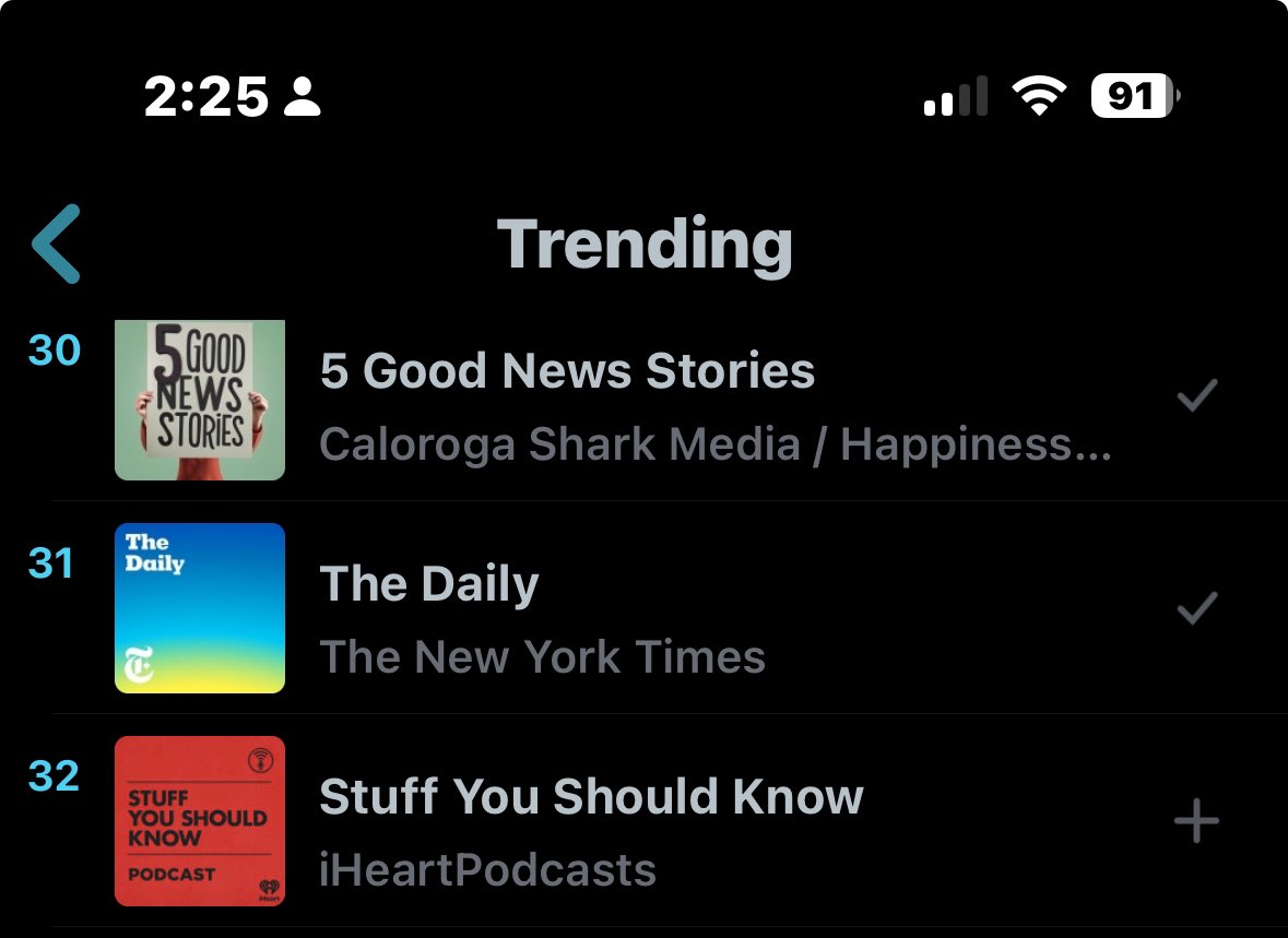 mcdradio's tweet photo. Man imagine what 5 Good News Stories could do if @ApplePodcasts threw it some love! https://t.co/wllJuMXAq6