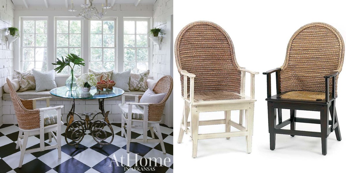 RelaxedCottageL's tweet photo. This Updated Heirloom Home in Arkansas (https://t.co/4VYhfFd3v8) Features Our Orkney Dining Chairs  (https://t.co/8g2Ywapa86) via @athomearkansas https://t.co/IrOjnOJwZr