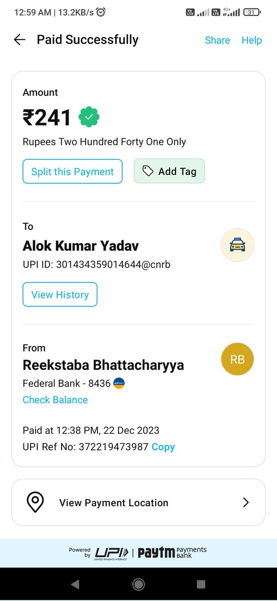 Reekstaba's tweet photo. @ola_supports Correction, Ola Mini driver demanded 60 rupees extra. Intent of my post is to make you aware of the malpractices going on in Kolkata https://t.co/zH1Agm0uDz