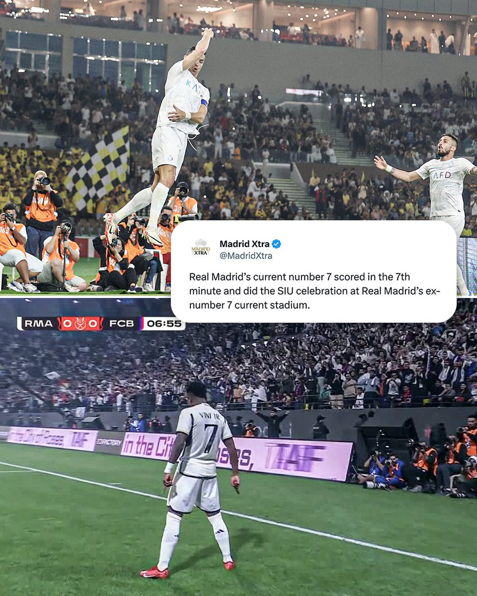 ESPNFC's tweet photo. It's a Real Madrid No. 7 thing 👑🐐

(h/t @MadridXtra) https://t.co/ON5Lj1w2Jw