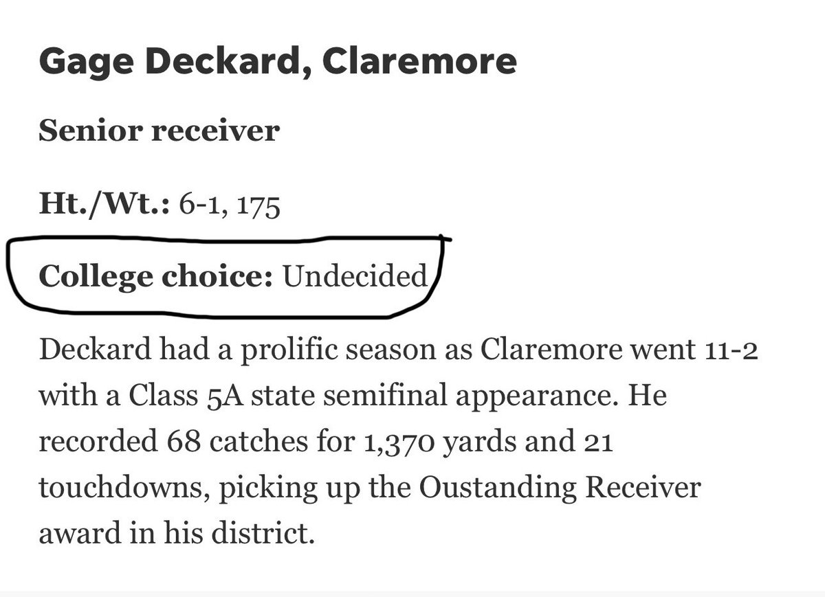 Gage Deckard tweet media