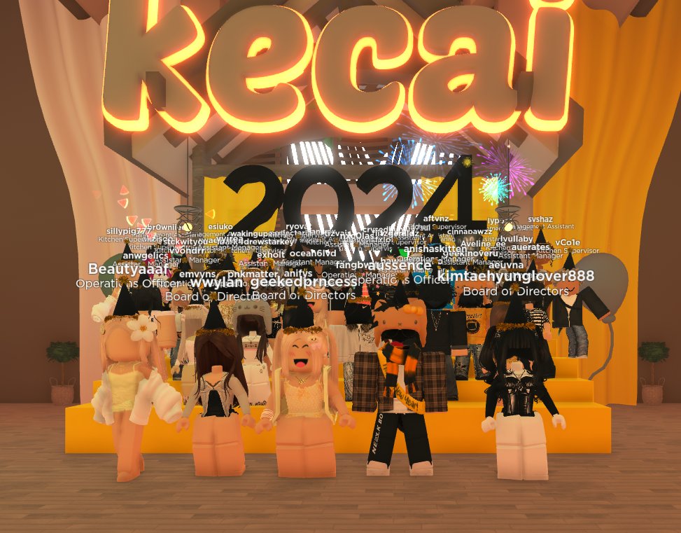 Happy #NewYear2024! We are so grateful for your continued support throughout the past year. It was truly a year full of awesome memories. We'd also like to thank all of our Staff Members that have worked at Kecai during 2023. With that being said, here is our staff picture: