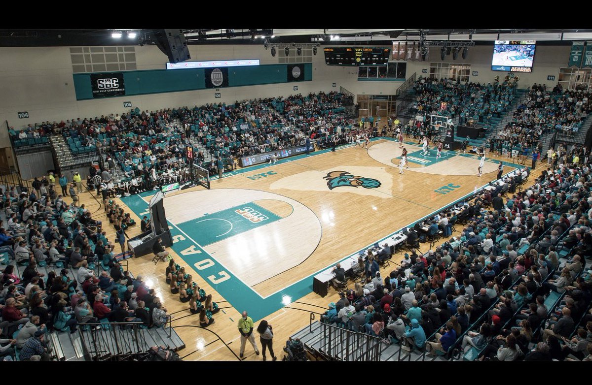 After having a great conversation with head coach BennyMoss and @CoachWaln I’m extremely blessed to receive an D1 offer from Coastal Carolina University @CoastalMBB @CoachBennyMoss