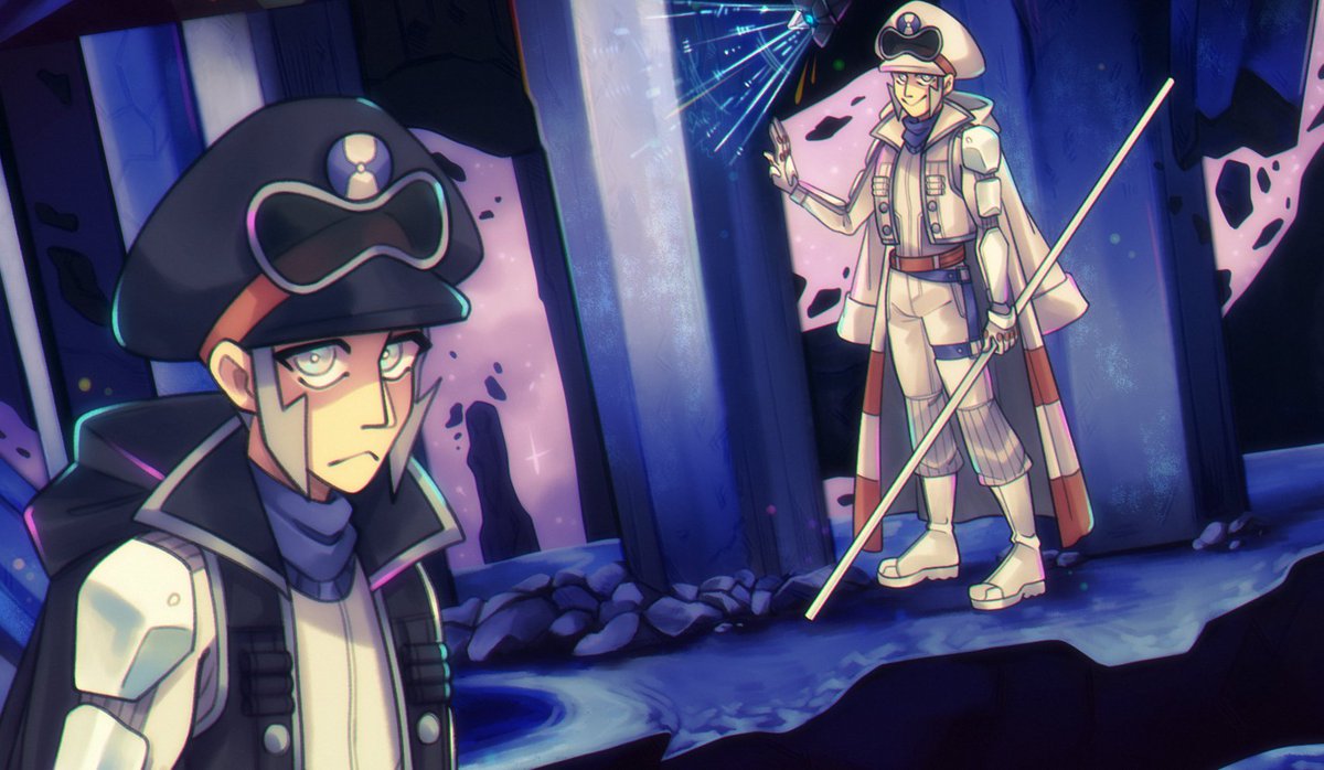 My finished piece for the Destination Unown Zine (<a href="/destunownzine/">Destination UNOWN: An AU SubMas Zine!</a>) featuring my Destiny 2 AU ! I had a lot of fun working on this. Also a big thank you to all of our buyers ! ✨
#submas #pokemon #Destiny2