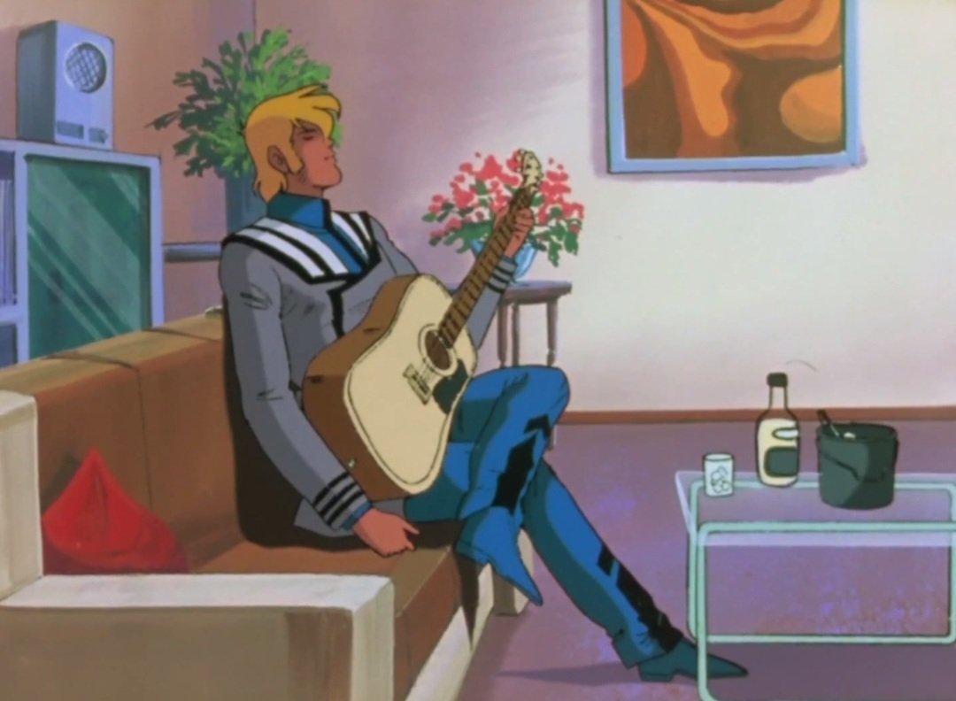 JoseAzua1984's tweet photo. @relatandohisto1 No sé si lloré (era chico). Pero sin duda, fue una de las que más me marcó... Roy Focker en Robotech (Macross): https://t.co/QqRy3kheqp