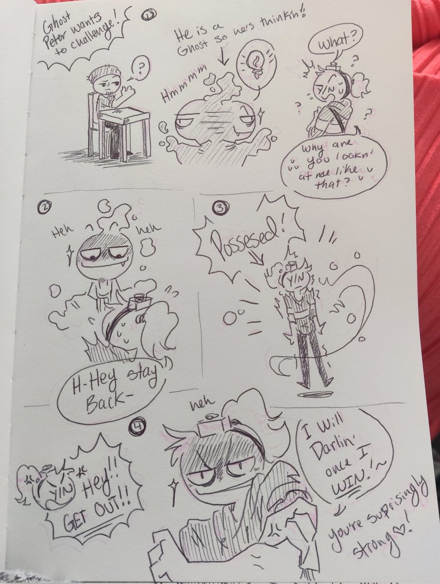 BooDaMuff's tweet photo. Ghost Peter joins the challenge!!
#YourBoyfriendGame
#YourHermitAU #Armwrestling_Artсhallenge
#ghosthuntau #ghostpeter https://t.co/2xv3vOxEsx