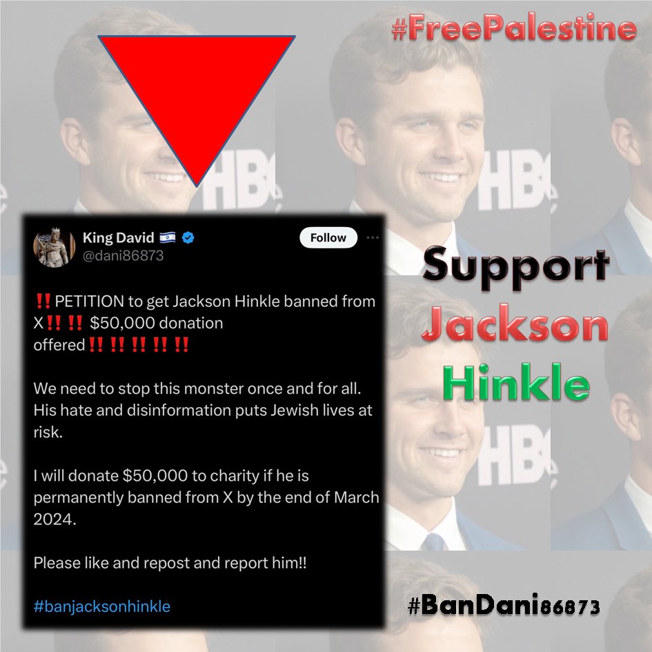 NashwanTrucks's tweet photo. @jacksonhinkle @elonmusk #Support_Jackson_Hinkle
@Jacksonhinkle
#Ban_Dani86873
@dani86873 🔻 https://t.co/y3MlM3vzV5